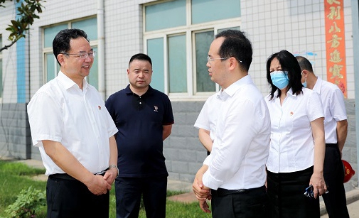 鄭州市委常委、市紀委書記杜新軍一行蒞臨調(diào)研