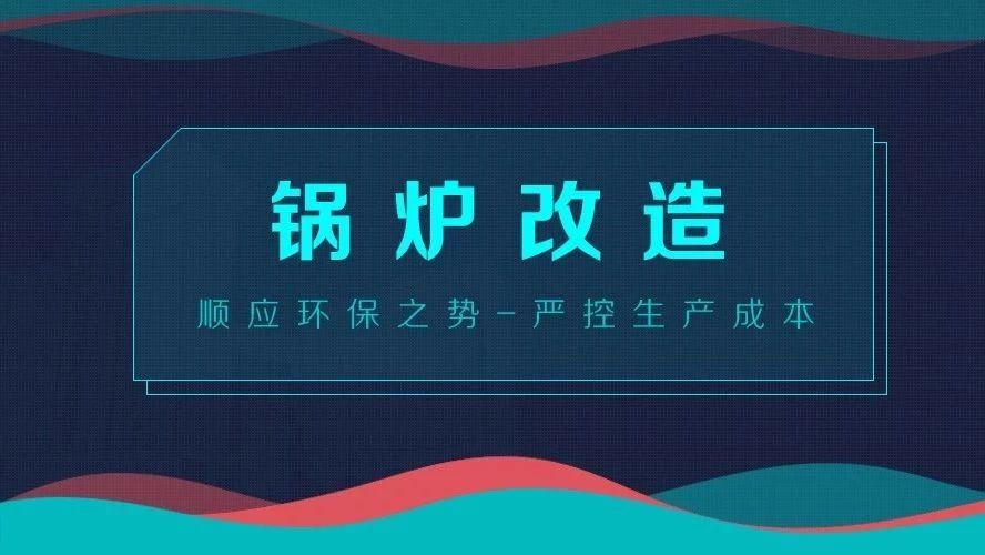 鍋爐改造——順應環保之勢，嚴控生產成本