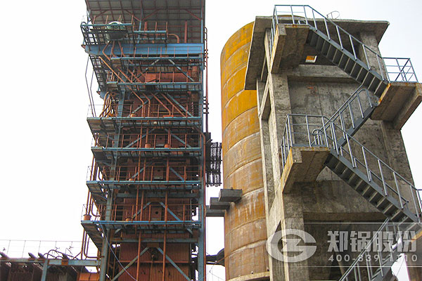 鐘祥金鷹35噸/45噸化工三廢余熱發電鍋爐項目