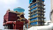 洛陽600t/d玻璃窯余熱發電鍋爐項目
